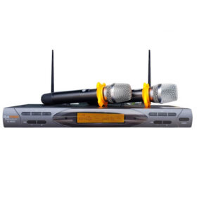 Bộ micro không dây Dapro K9900 gồm đầu thu và hai tay micro